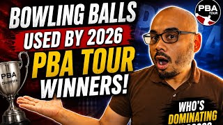 Bowling Balls Used by 2026 PBA Tour Winners! #PBA #Bowling #HammerBowling #StormNation 