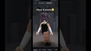 Tutorial in my oldest short!! #roblox #headless