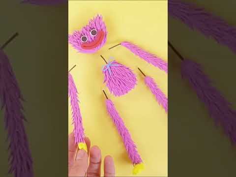 파피 플레이타임 키시미시 만들기 _ Making poppy playtime Kissy Missy with clay #shorts