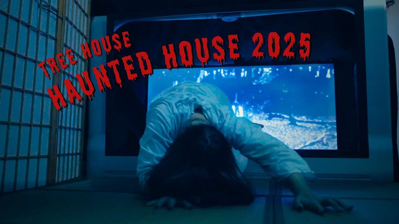 The Scariest Haunted House in Taiwan 2025 (Tree House Halloween & Behind the Scenes)