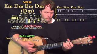 Come and See Me (PARTYNEXTDOOR) Guitar Lesson Chord Chart - Em Dm F G