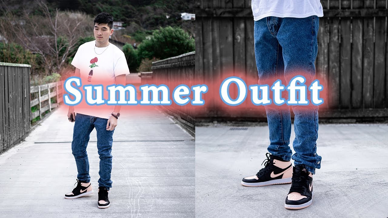 SUMMER OUTFIT IDEA | Simple BUT Fire Outfit For School - YouTube