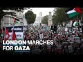 Thousands of Londoners march for Gaza