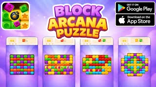 🧩 BlockArcana Puzzle Gameplay | Addictive Block Blast Fun! 🧠🟩 screenshot 2