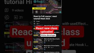 react new class uploaded on divine. developer