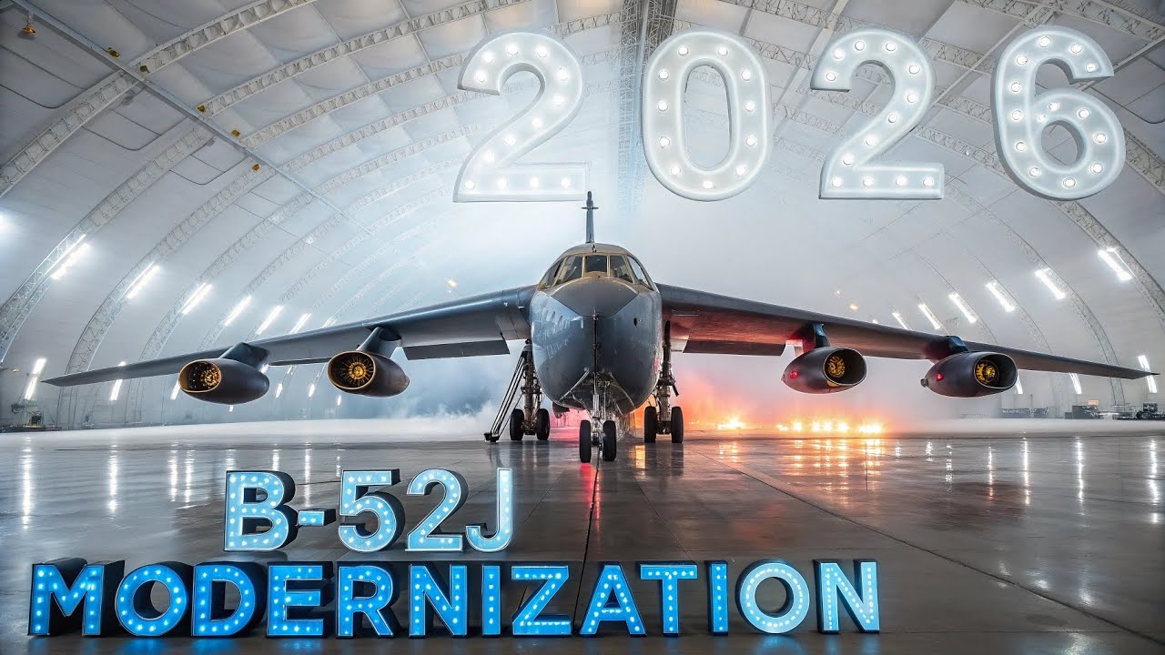 “B-52J Modernization 2026 – The Legendary Bomber Reborn with Next-Gen ...