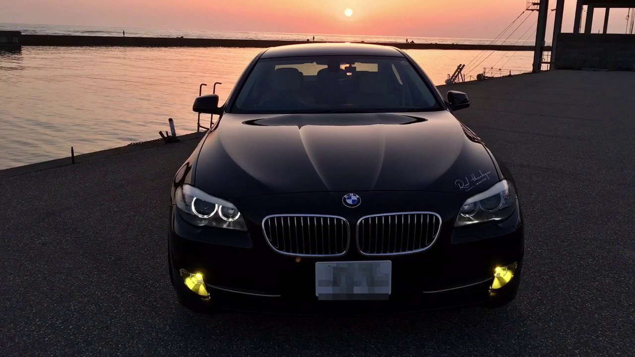 BMW F10 Fog LED Yellow - YouTube