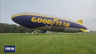 Massive Good Year Blimp impresses at week-long air show in Wisconsin