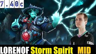 🤯 lorenof [Storm Spirit] MID  - 7.40c DOTA 2 HIGHEST MMR MATCH#dota2   #dota2gameplay