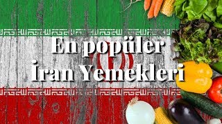 En popüler İran Yemekleri Resimi