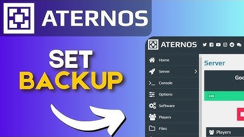 How To create backup in aternos server (Hindi)