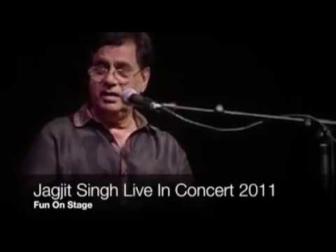 Jagjit Singh sahib in funny mode - live