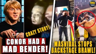 Paddy Pimblett REVEALS Conor McGregor almost TURNED UP at his house! Masvidal STOPS backstage br@wl!