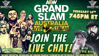AEW Grand Slam Australlia Live Reaction &amp; Chat (February 14, 2026) #aew #aewgrandslam