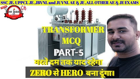 mcq of transformer rk rajput ,ssc je and all AE and JE exams
