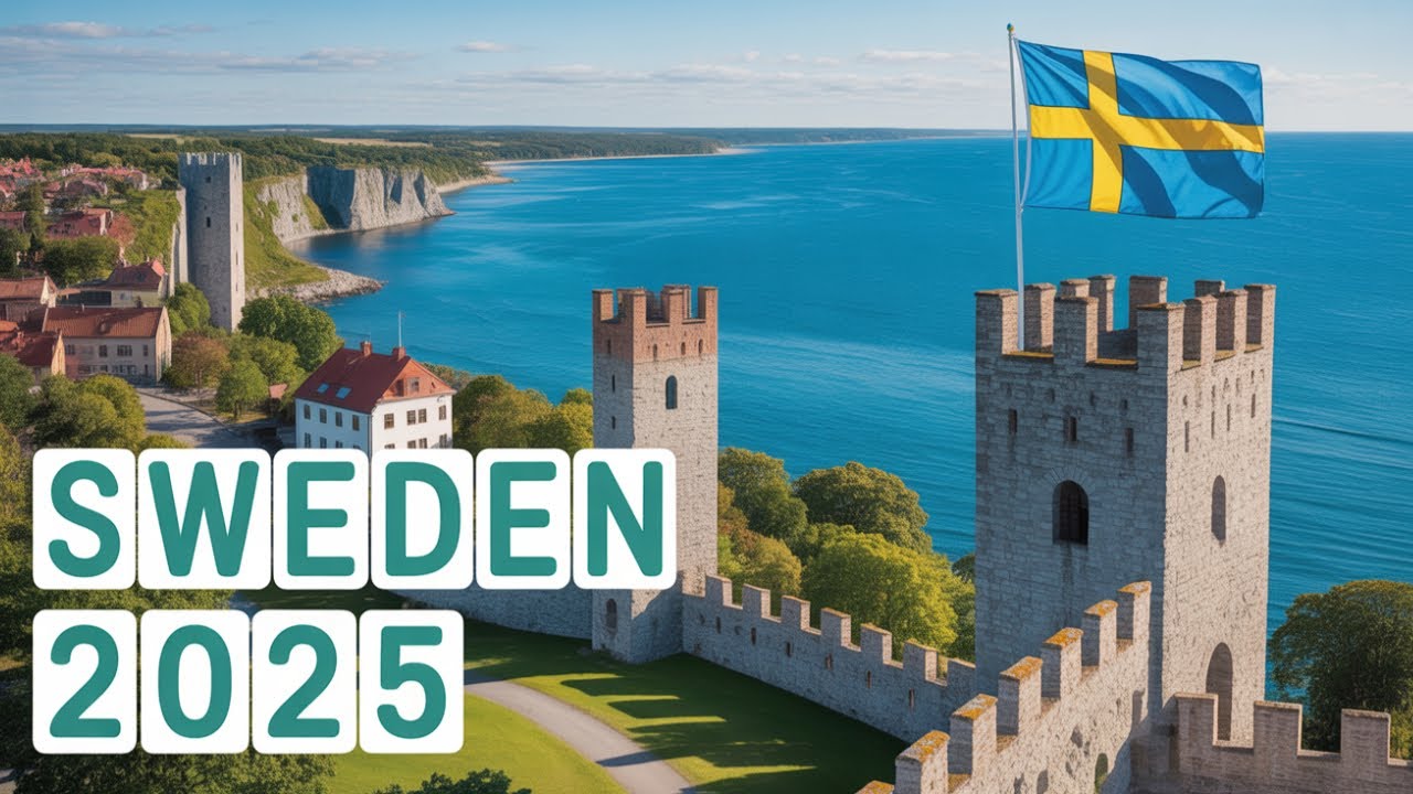 Путеводитель по Швеции 2025 | 5 лучших мест, которые обязательно нужно посетить в 4K