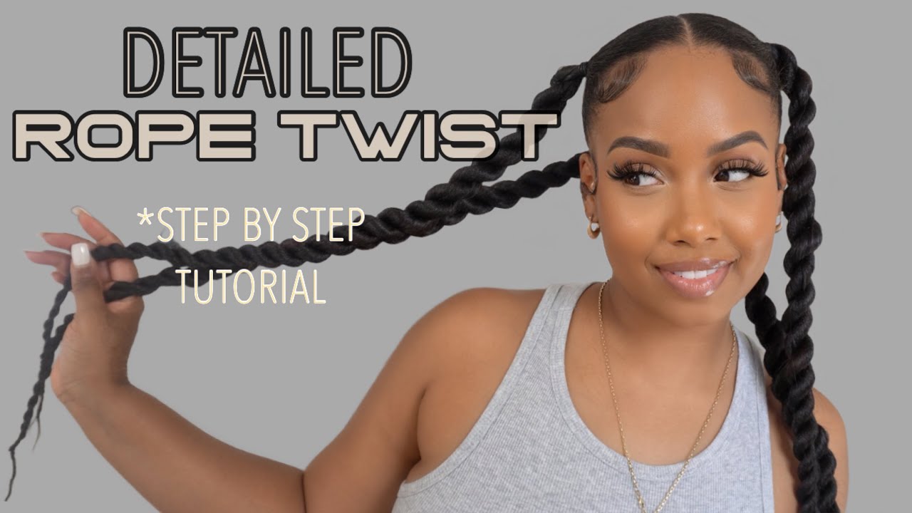 How To: Detailed Rope Twist Tutorial - YouTube