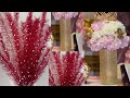 Easy and Cheap to make Flowers from Ribbon and Flower Vase|| DIY Room Decorating Ideas
