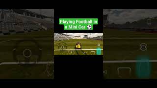 playing football with a mini car! CPM #carparkingmultiplayer #carparkingmultiplayernewupdate2023