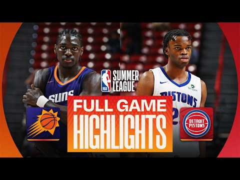 SUNS vs PISTONS | LAS VEGAS SUMMER LEAGUE | FULL GAME HIGHLIGHTS | July 15, 2026