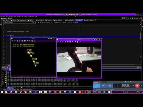 Joint Angle Estimation using Computer Vision (close up)