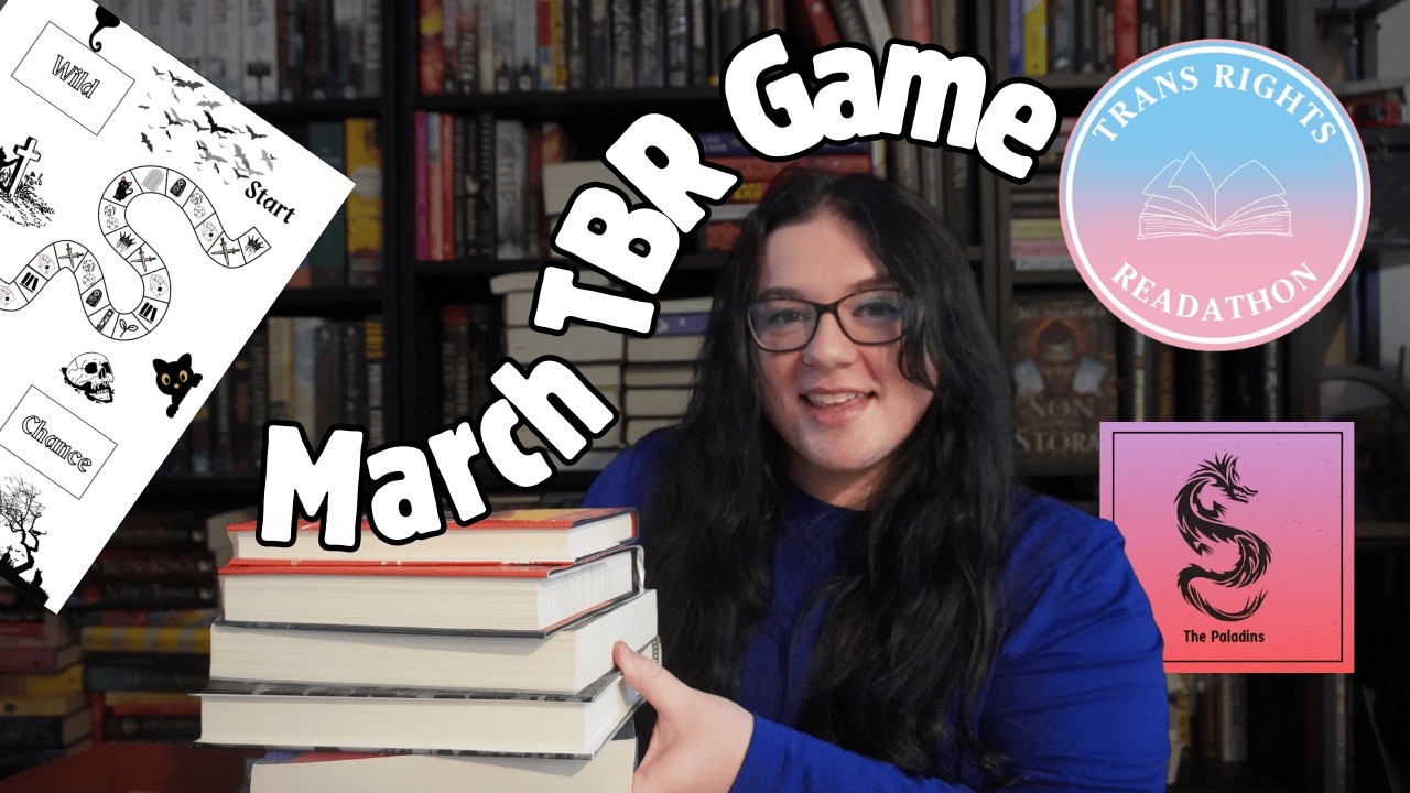 March TBR game! Realmathon, TRR, and Bookclubs!!!