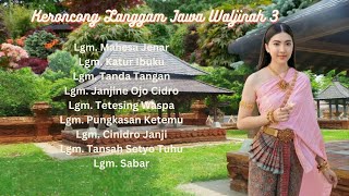 Musik Keroncong Klasik Kompilasi Langgam Jawa Album Waljinah 3