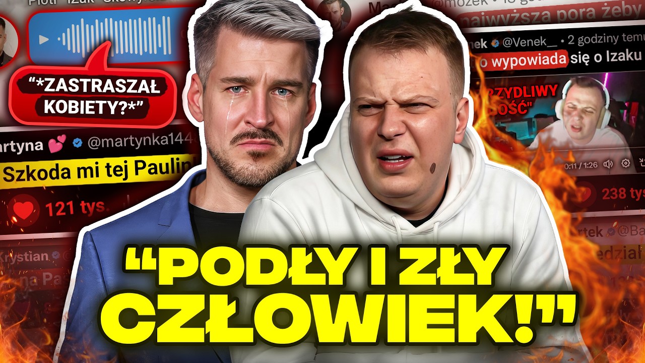 IZAK ODPOWIADA NA POWAŻNE OSKARŻENIA