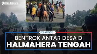 Bentrokan Antardesa di Halmahera Tengah, 2 Tewas hingga Rumah Dibakar