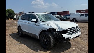 видео: Tiguan Allspace з USA  відновлюю биток з аукціона картинка: Tiguan Allspace з USA  відновлюю биток з аукціона