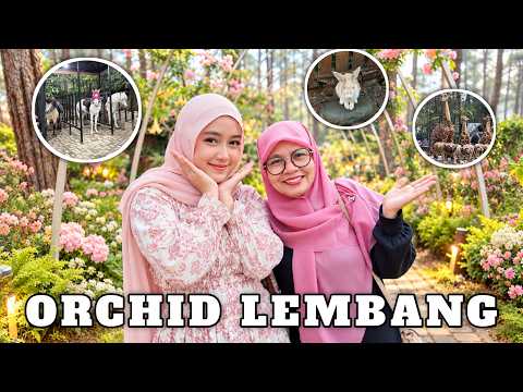 VLOG TAKING ROZZ AND MY MOM TO ORCHID LEMBANG !!!