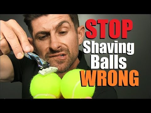 How To PROPERLY Shave Your Balls! (SAFEST Testicle Shaving Technique)