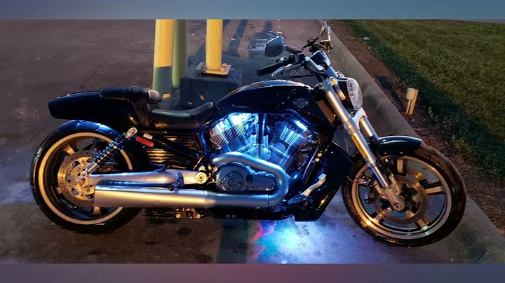 MZS Motorcycle LED Light Kit Multi-Color Neon RGB Strips, Wireless Smart Remote review