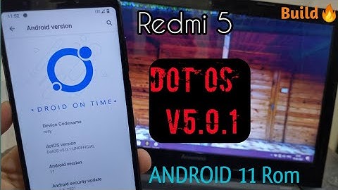 DotOS v5.0.1 ANDROID 11 | Future of Custom Rom | Redmi 5 ROSY Install | Next Level Customization
