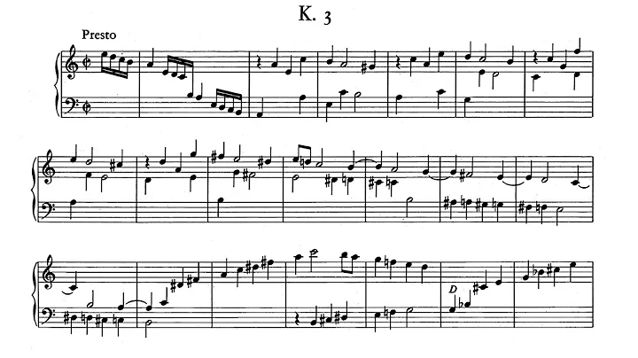 Scarlatti: Keyboard Sonata in A minor K. 3 - Ralph...