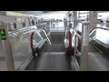 広島空港・国際線のエスカレーター(三菱製・英語アナウンス付き)Hiroshima Airport International side escalator(MITSUBISHI)