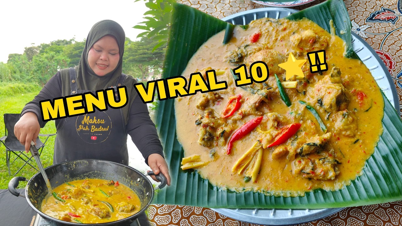 PATUT LAH VIRAL 10 BINTANG MAKSU BAGI❗ AYAM BERLADO SANTAN MANGGA MUDA SEDAP & MUDAH