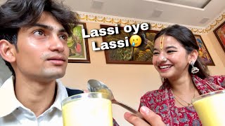 Laddo ne famous Lassi peelayi🤮