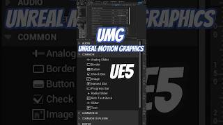 UI/UX Unreal Motion Graphics UMG #unrealengine #umg #ue5 #unity #godot #gamedev #unrealengine5