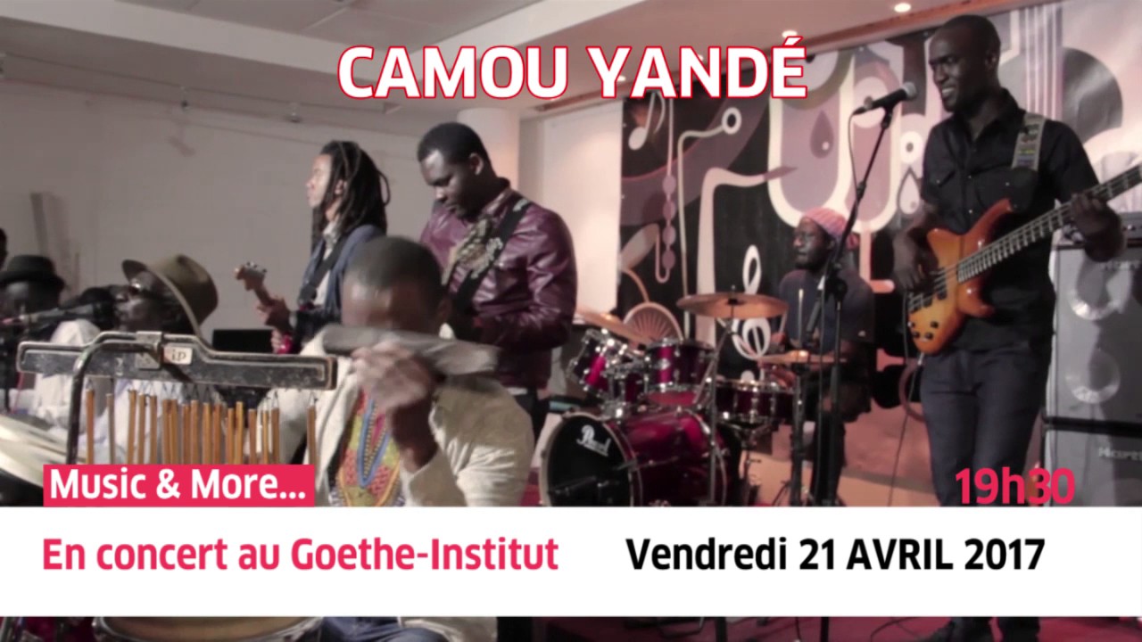 Camou Yandé en concert au Goethe-Institut