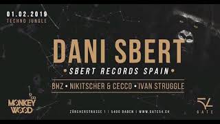 Dani Sbert - Gate 54 (Baden/Swittzerland) -Techno set