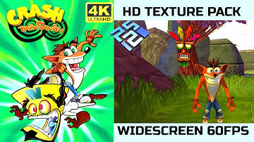 Crash Twinsanity - Best settings ( PCSX2 v1.7 ) + Hd texture pack + 60FPS |  Gameplay | PC 4K 2024