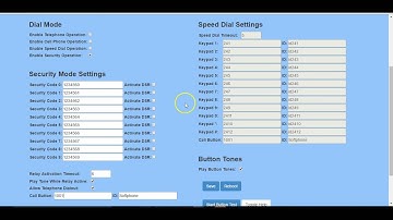 Sending a DTMF Relay Code to an IP Door phone