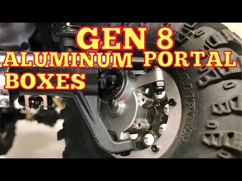 Redcat Gen8 Aluminum Front Portal Box Install