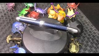 Majohn P136 Blue Weave Fountain Pen Review