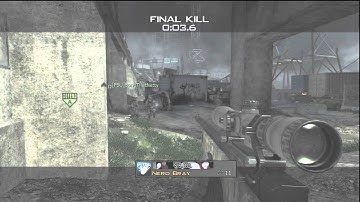 MW3 : Triple Feed Final Kill
