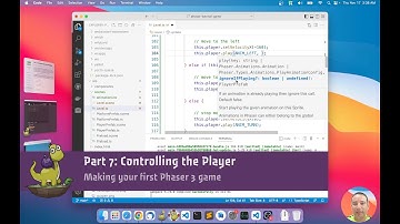 [2022-v3] Part 7: Controlling the Player - Making your first Phaser game.