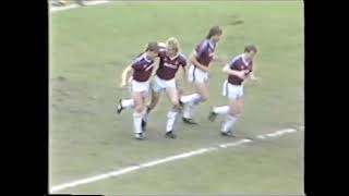 West Ham United v Sheffield Wednesday, 22 March 1986