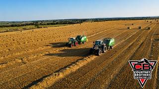 GETTING SOME STRAW BALED UP!
