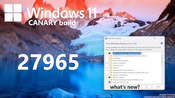 Windows 11 Canary Build 27965, in 87 seconds